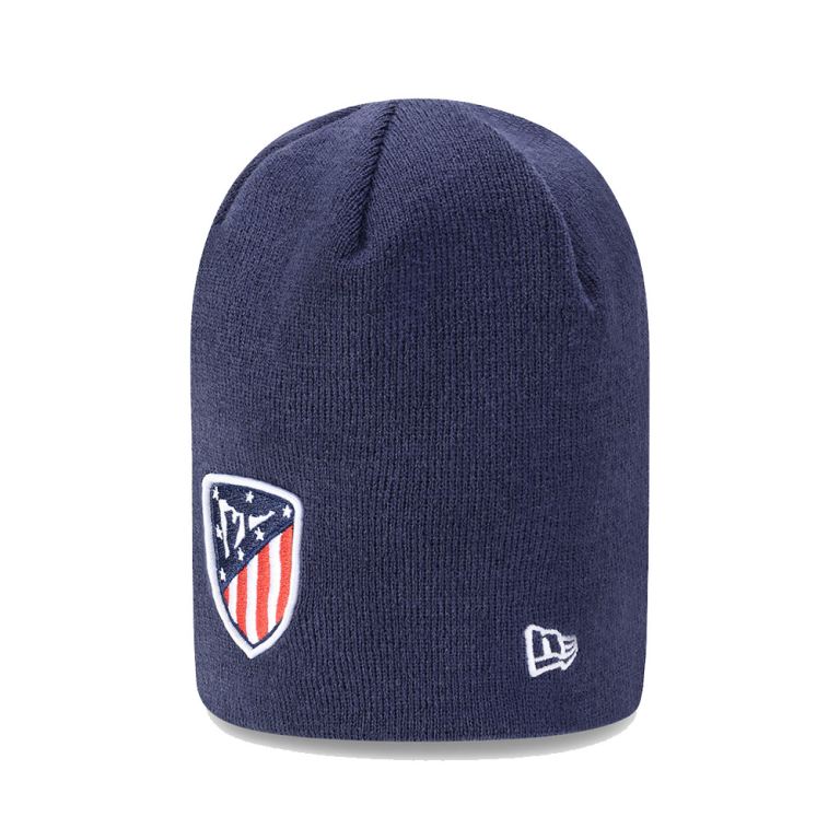 Gorras New Era Football Azules - Atletico Madrid Skull Beanie Hat 82719SKUG